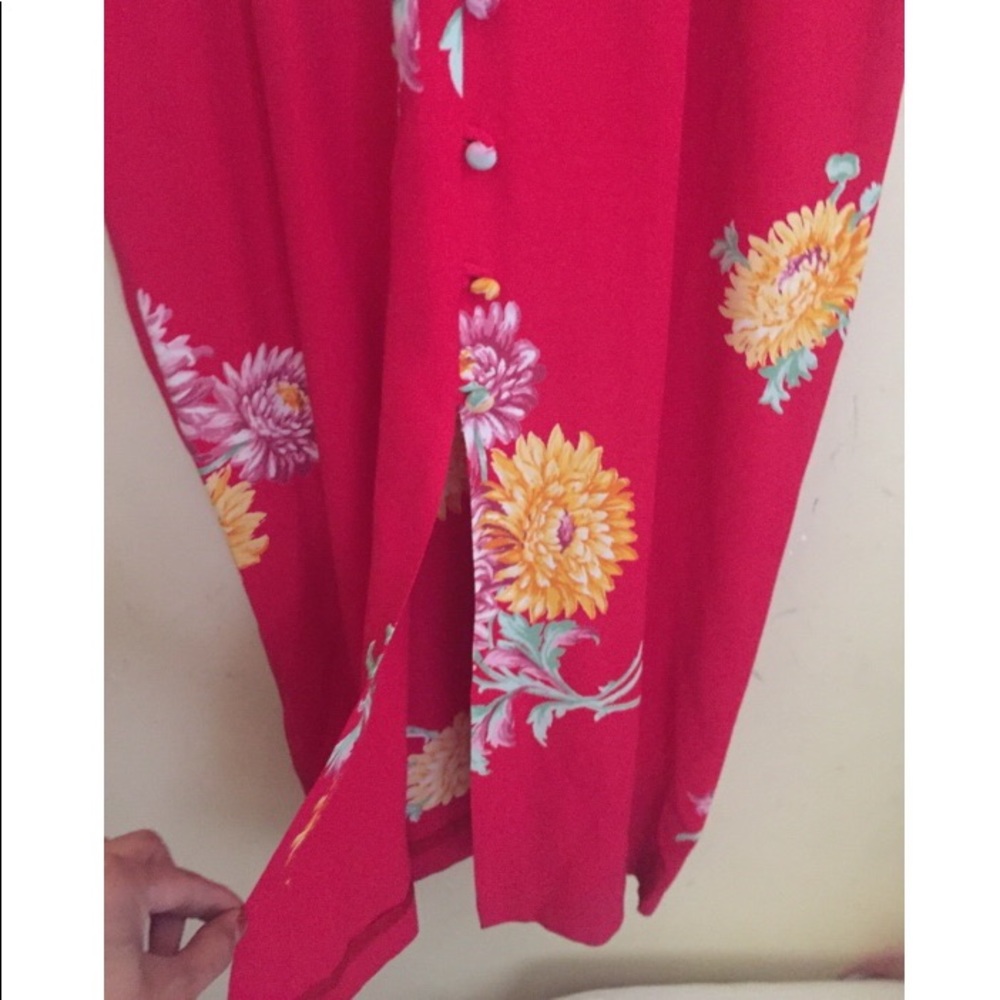 💕SOLD💕Vintage Caché Kimono Dress - Picture 7 of 7